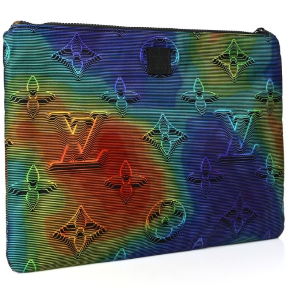 RARE! Louis Vuitton Monogram 2054 Capsule Pouch Multicolor